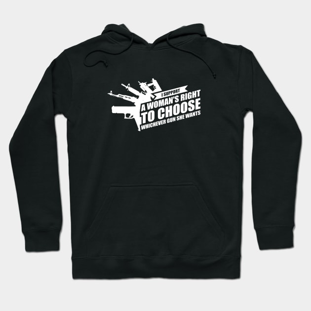 Support a Woman's Right to Choose Hoodie by erock